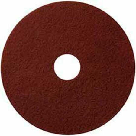 GLOBAL INDUSTRIAL 18in EcoPrep inEPPin Chemical Free Stripping Pad, Maroon, 10PK 641290MR